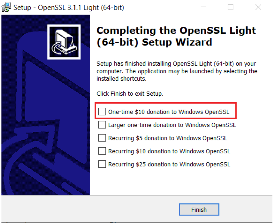 Windows openssl install 5